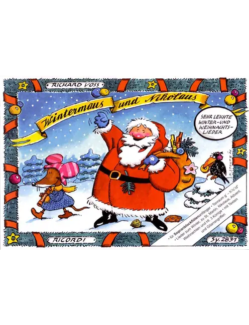 Wintermaus und Nikolaus